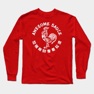 Sriracha - Awesome Sauce - Solid Long Sleeve T-Shirt